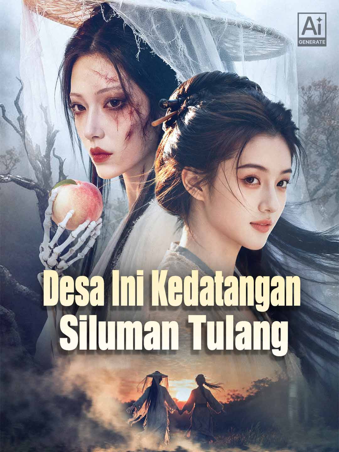 Poster Desa Ini Kedatangan Siluman Tulang