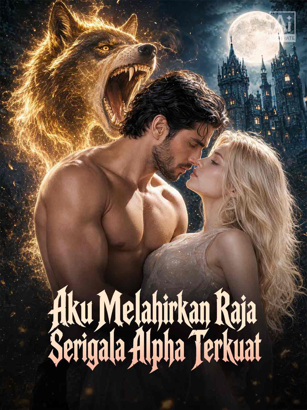 Poster Aku Melahirkan Raja Serigala Alpha Terkuat