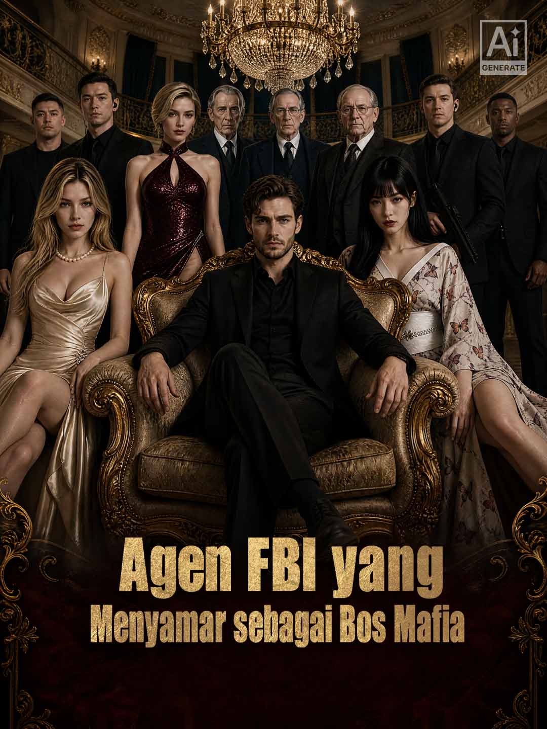 Poster Agen FBI yang Menyamar sebagai Bos Mafia