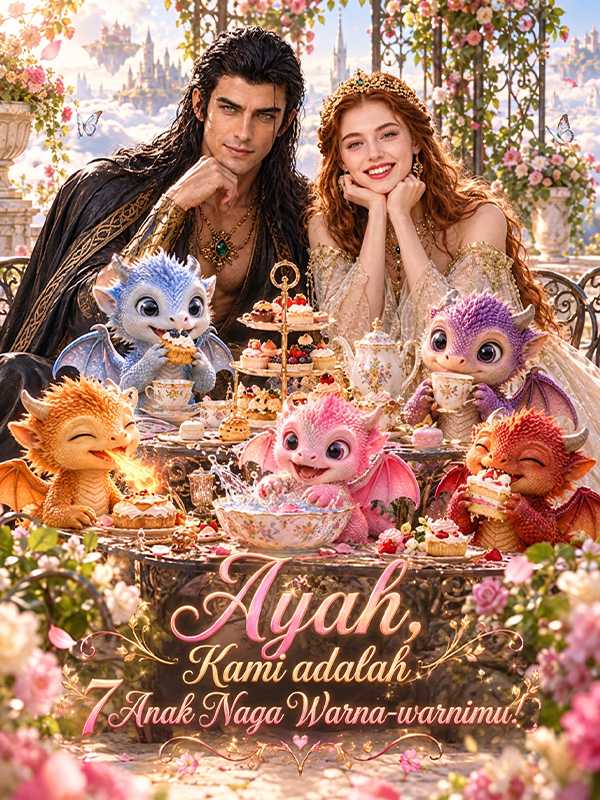 Poster Ayah, Kami adalah 7 Anak Naga Warna-warnimu!