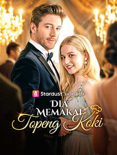 Poster Dia Memakai Topeng Koki