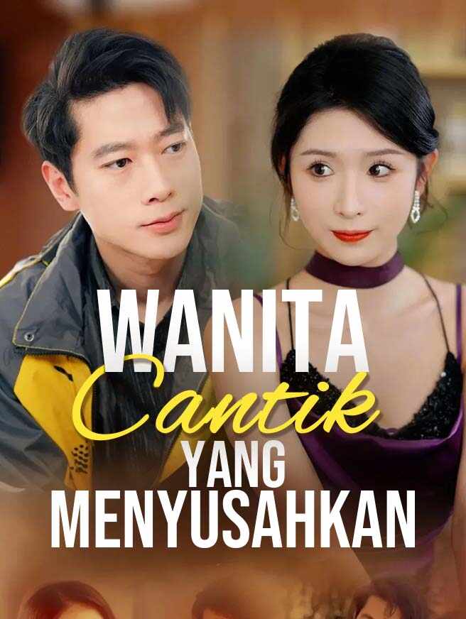 Poster Wanita cantik yang menyusahkan