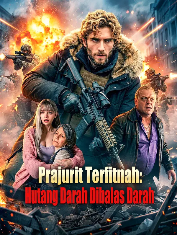 Poster Prajurit Terfitnah: Hutang Darah Dibalas Darah