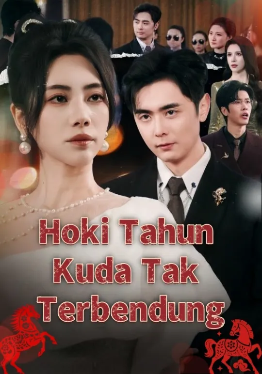 Poster Hoki Tahun Kuda Tak Terbendung