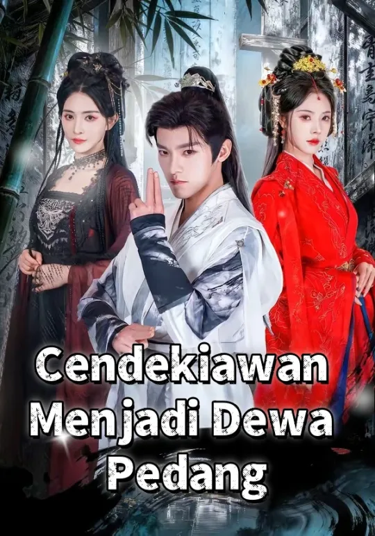 Poster Cendekiawan Menjadi Dewa Pedang