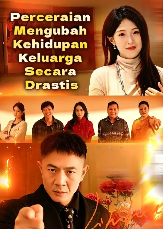 Poster Perceraian Mengubah Kehidupan Keluarga Secara Drastis