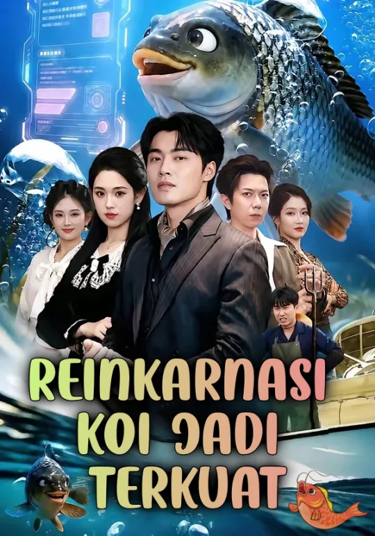 Poster Reinkarnasi Koi Jadi Terkuat