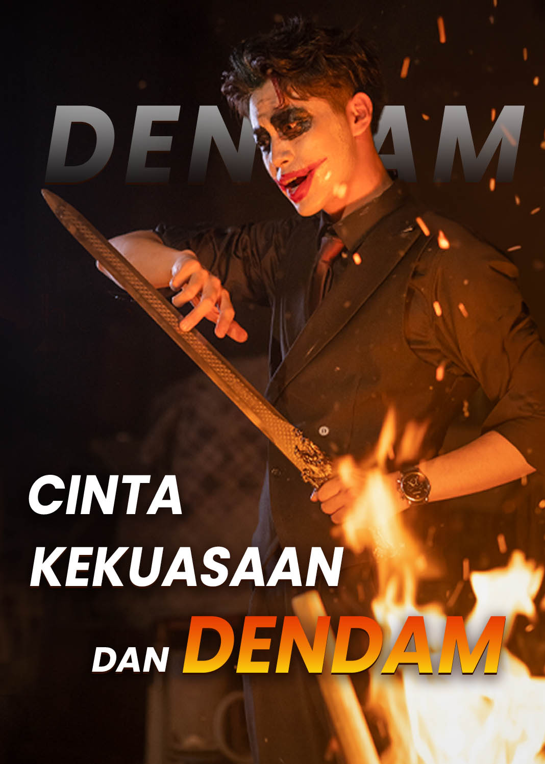 Poster Cinta, Kekuasaan, dan Dendam