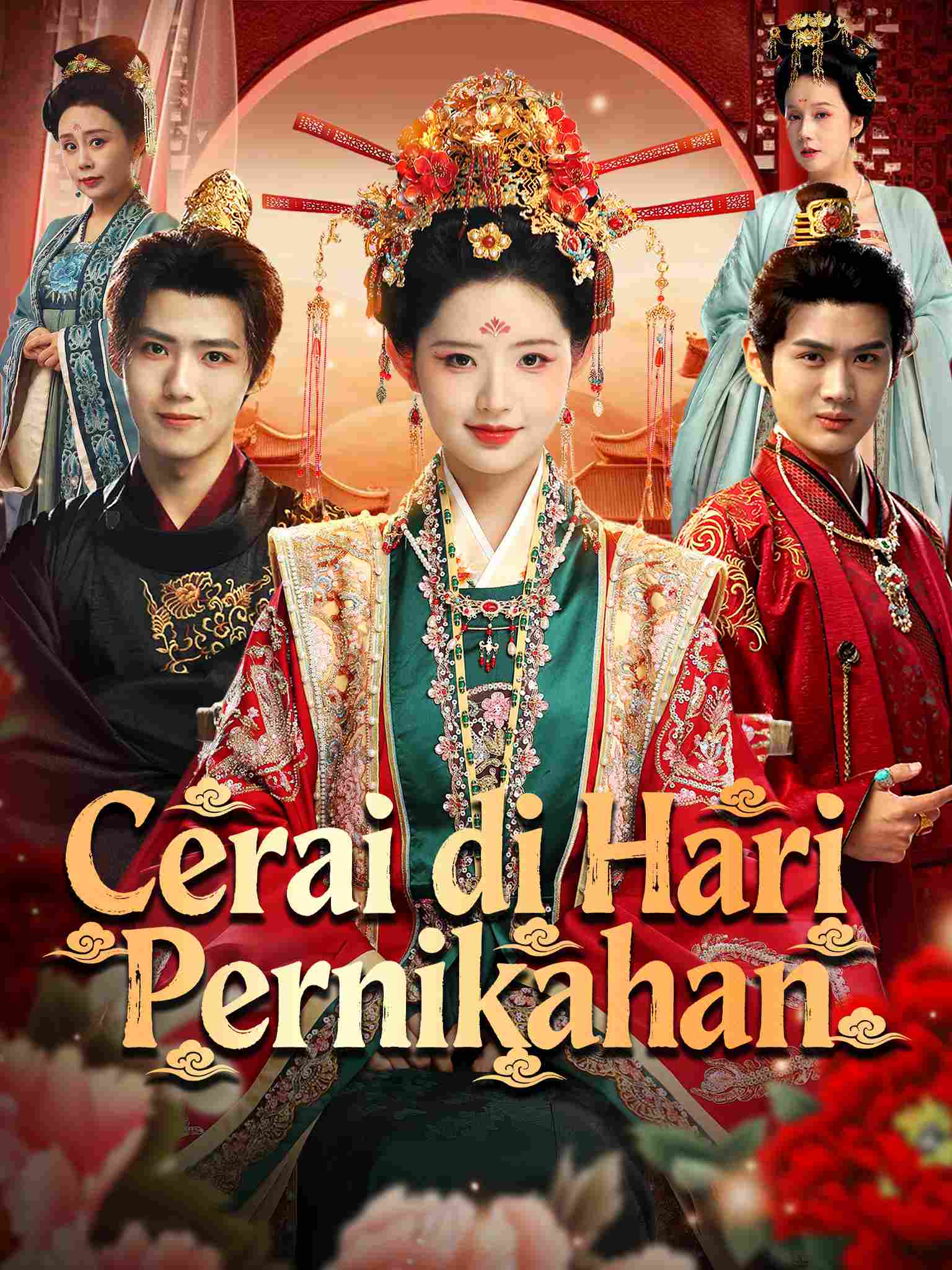 Poster Cerai di Hari Pernikahan