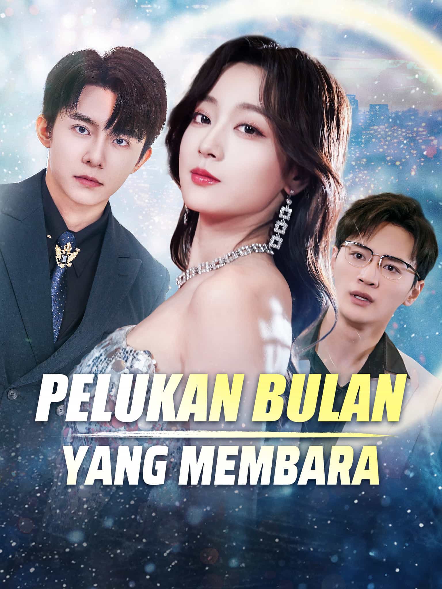 Poster Pelukan Bulan yang Membara
