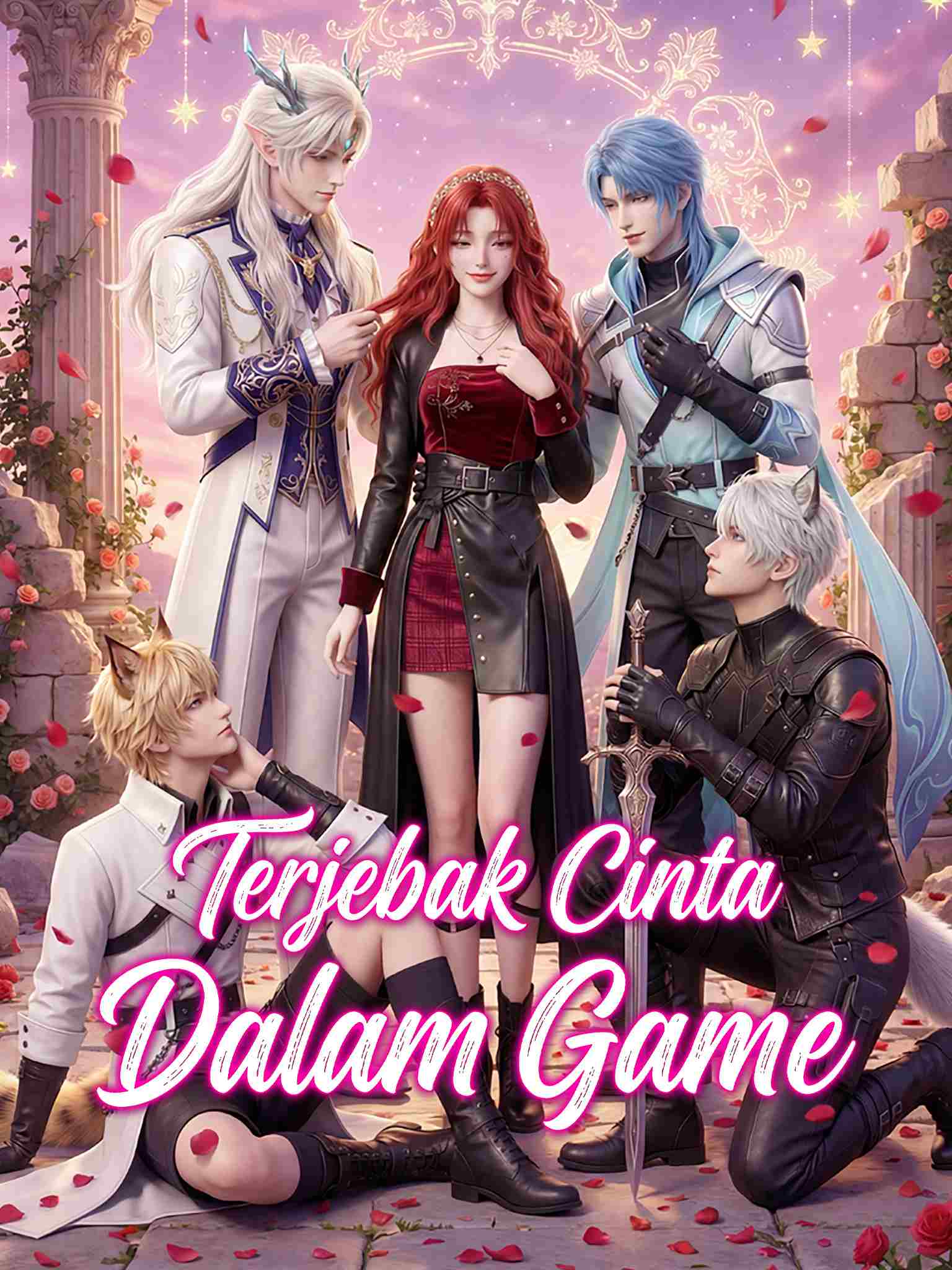 Poster Terjebak Cinta Dalam Game(AI)