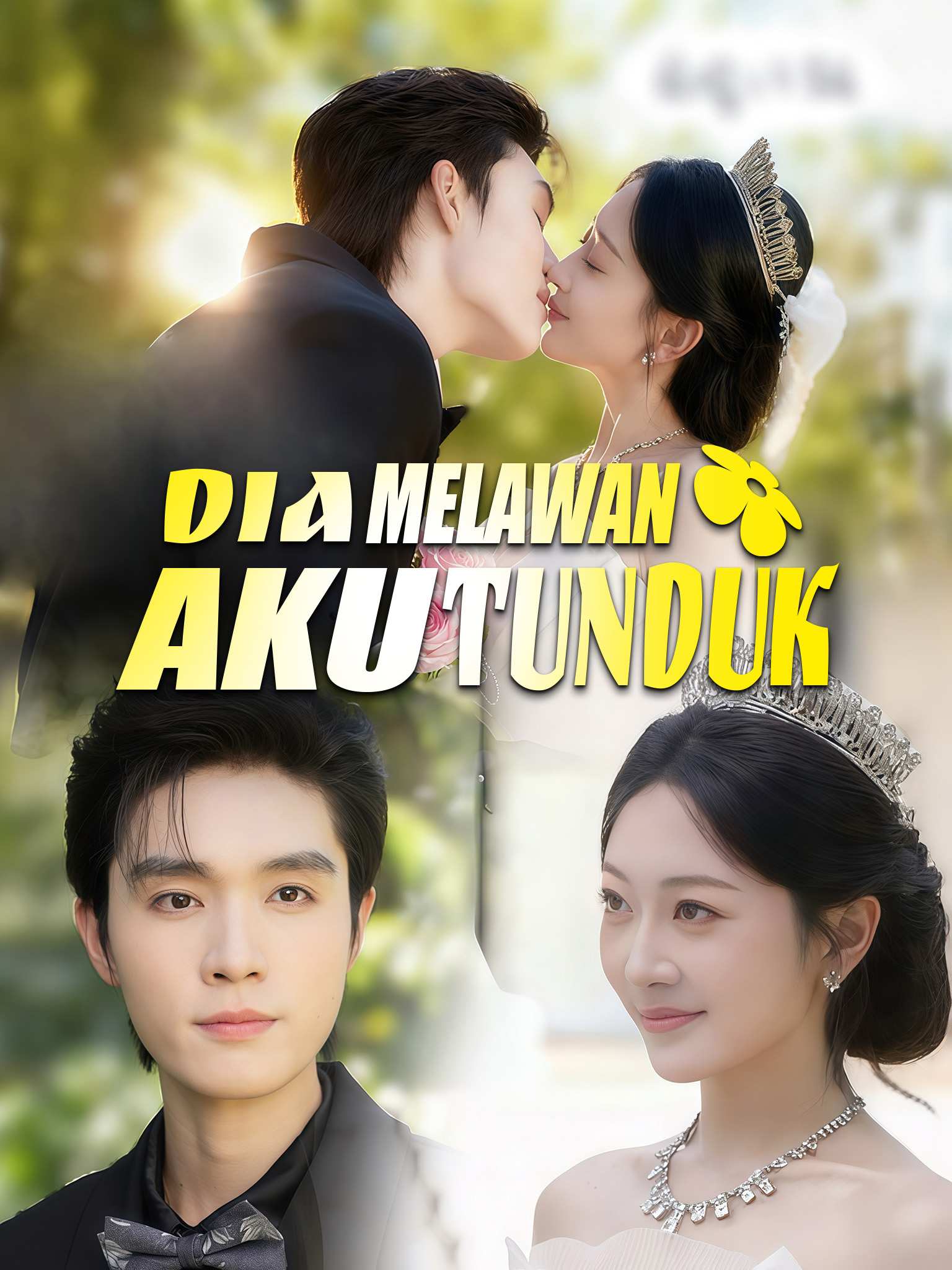 Poster Dia Melawan, Aku Tunduk