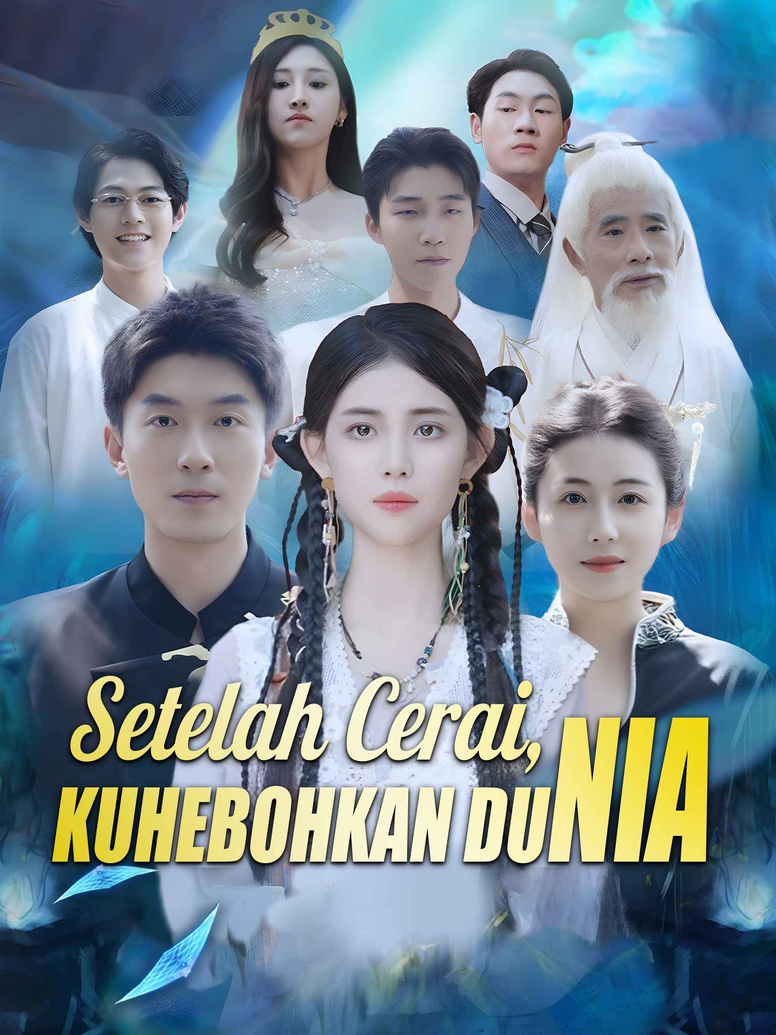 Poster Setelah Cerai, Kuhebohkan Dunia