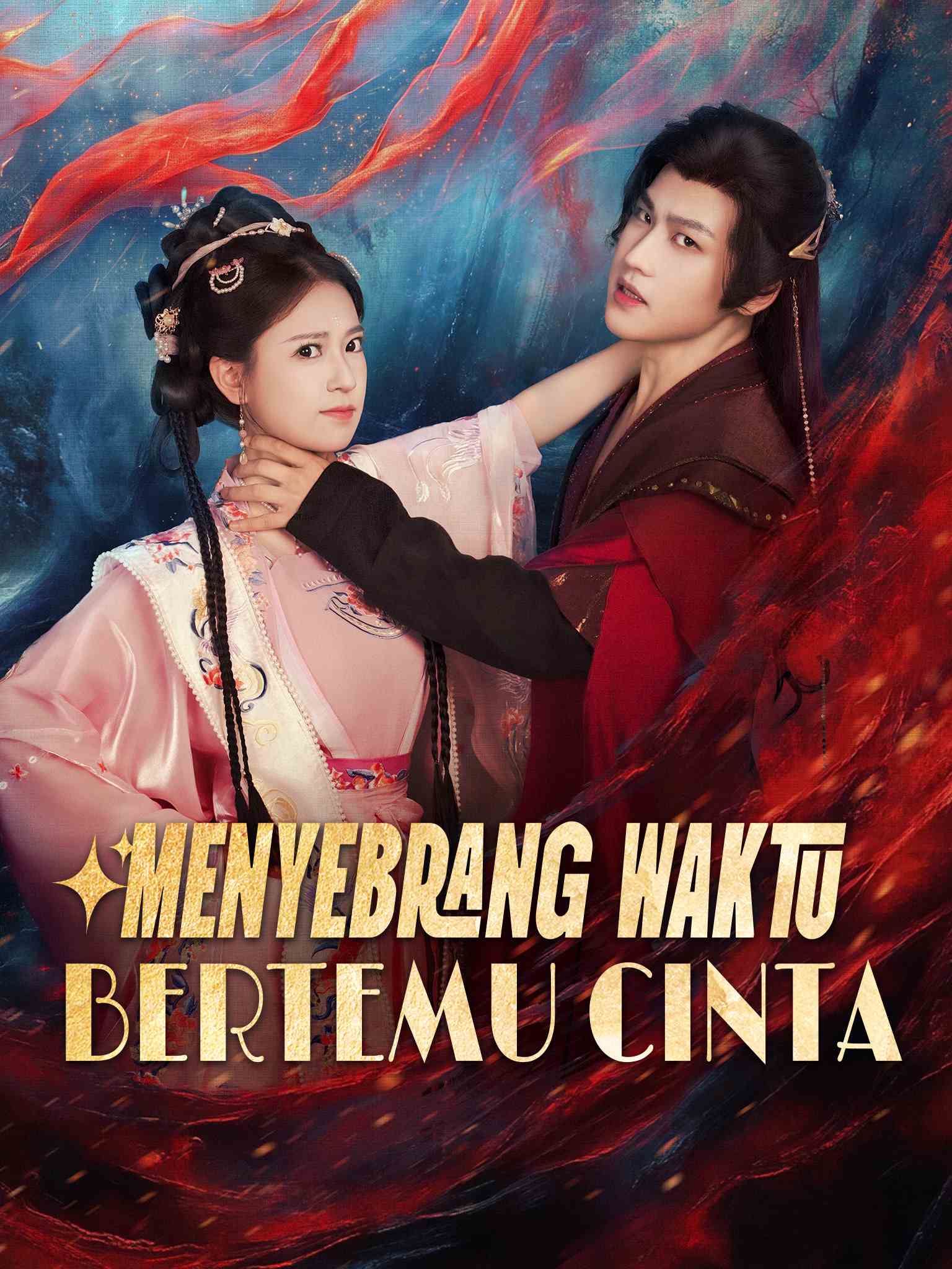 Poster Menyebrang Waktu Bertemu Cinta