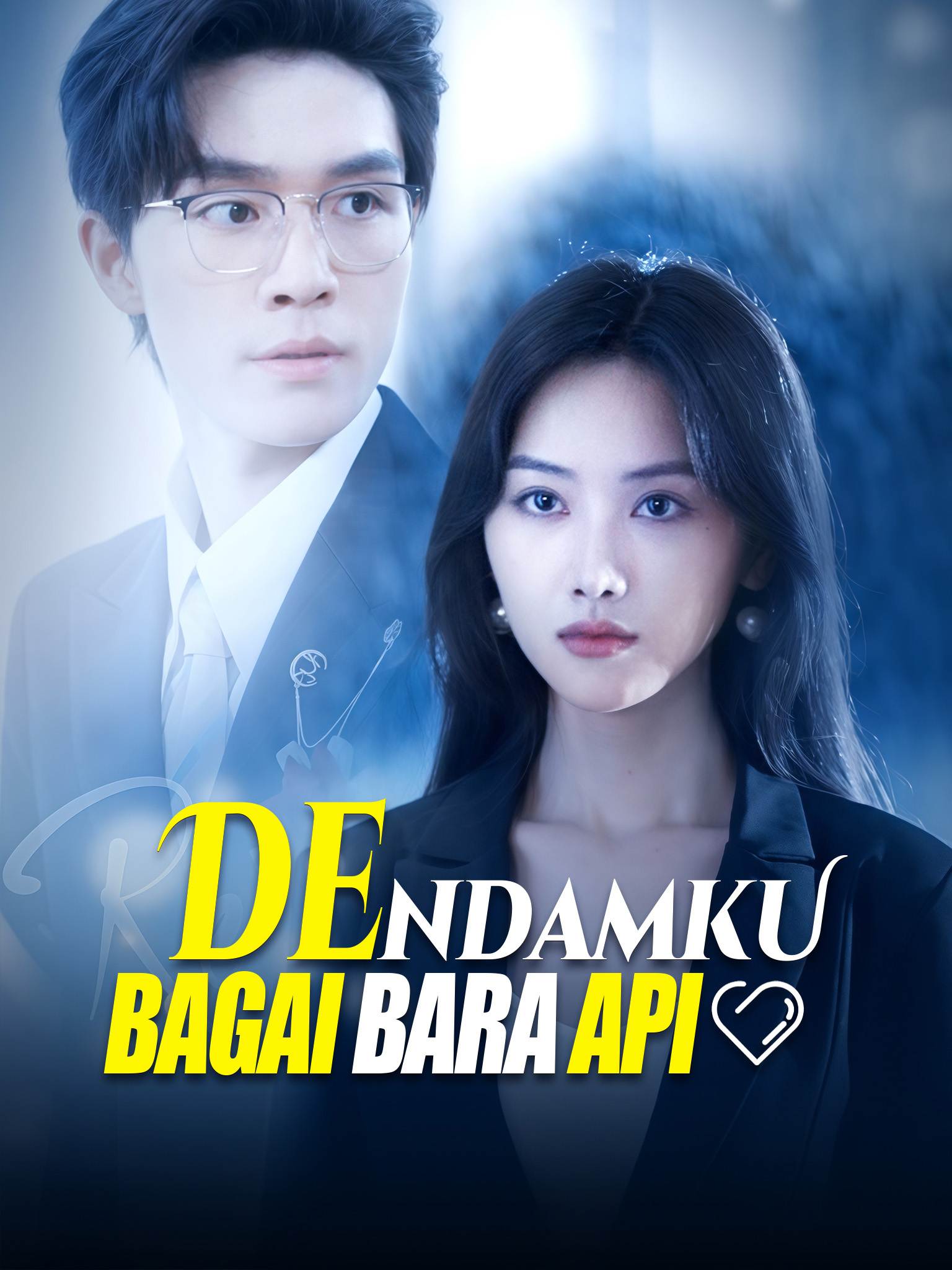 Poster Dendamku Bagai Bara Api