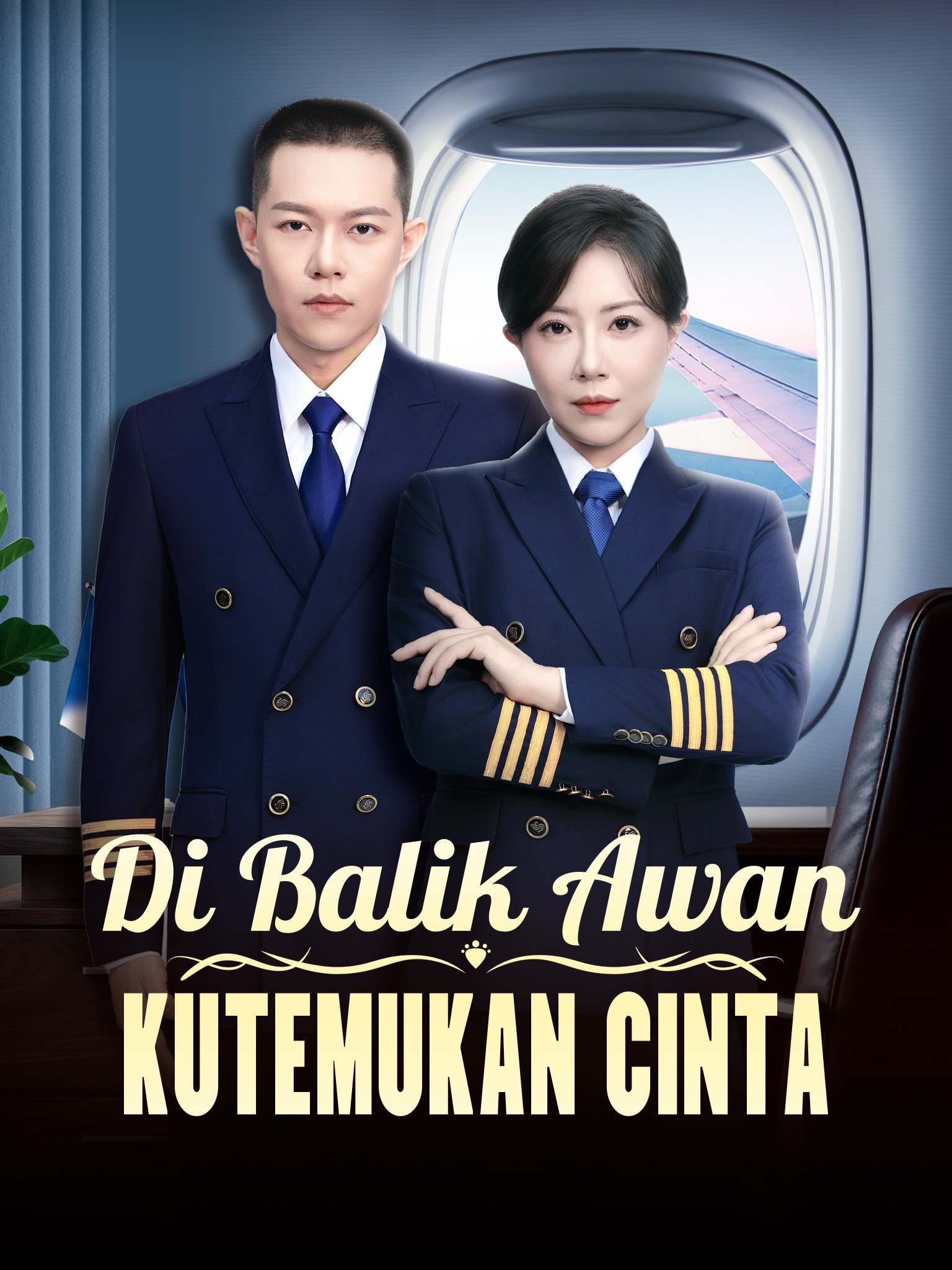 Poster Di Balik Awan, Kutemukan Cinta