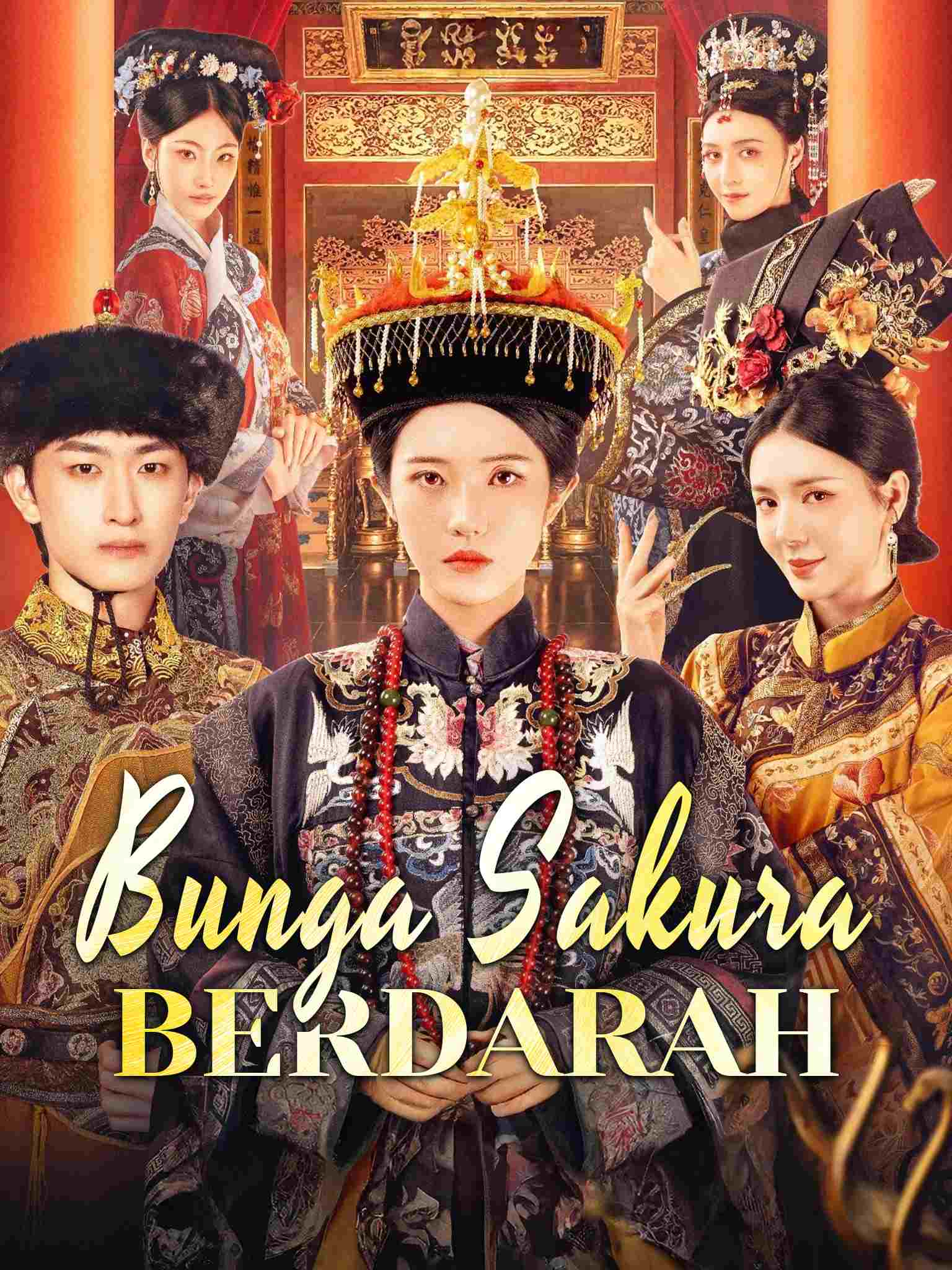 Poster Bunga Sakura Berdarah
