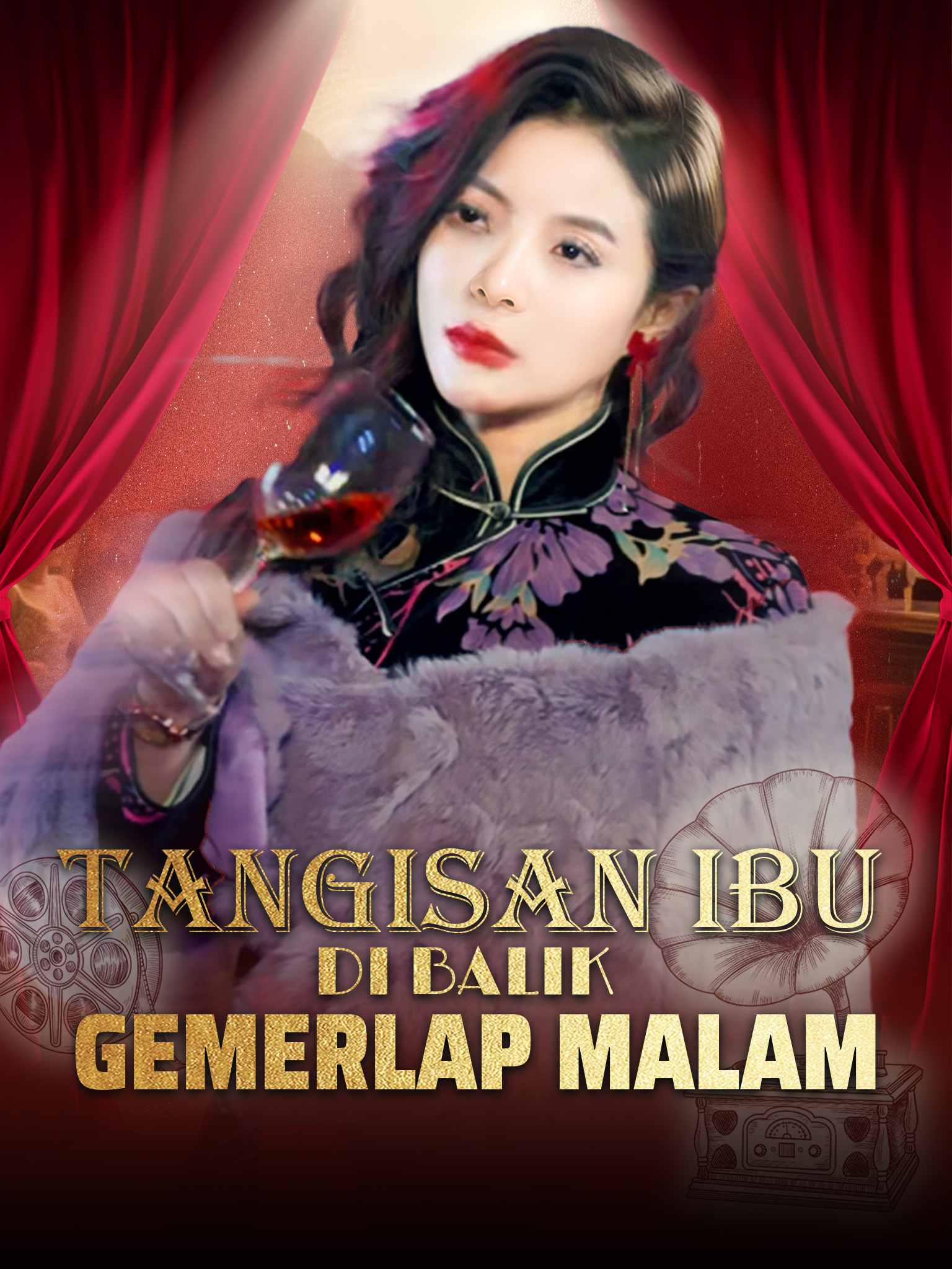 Poster Tangisan Ibu di Balik Gemerlap Malam