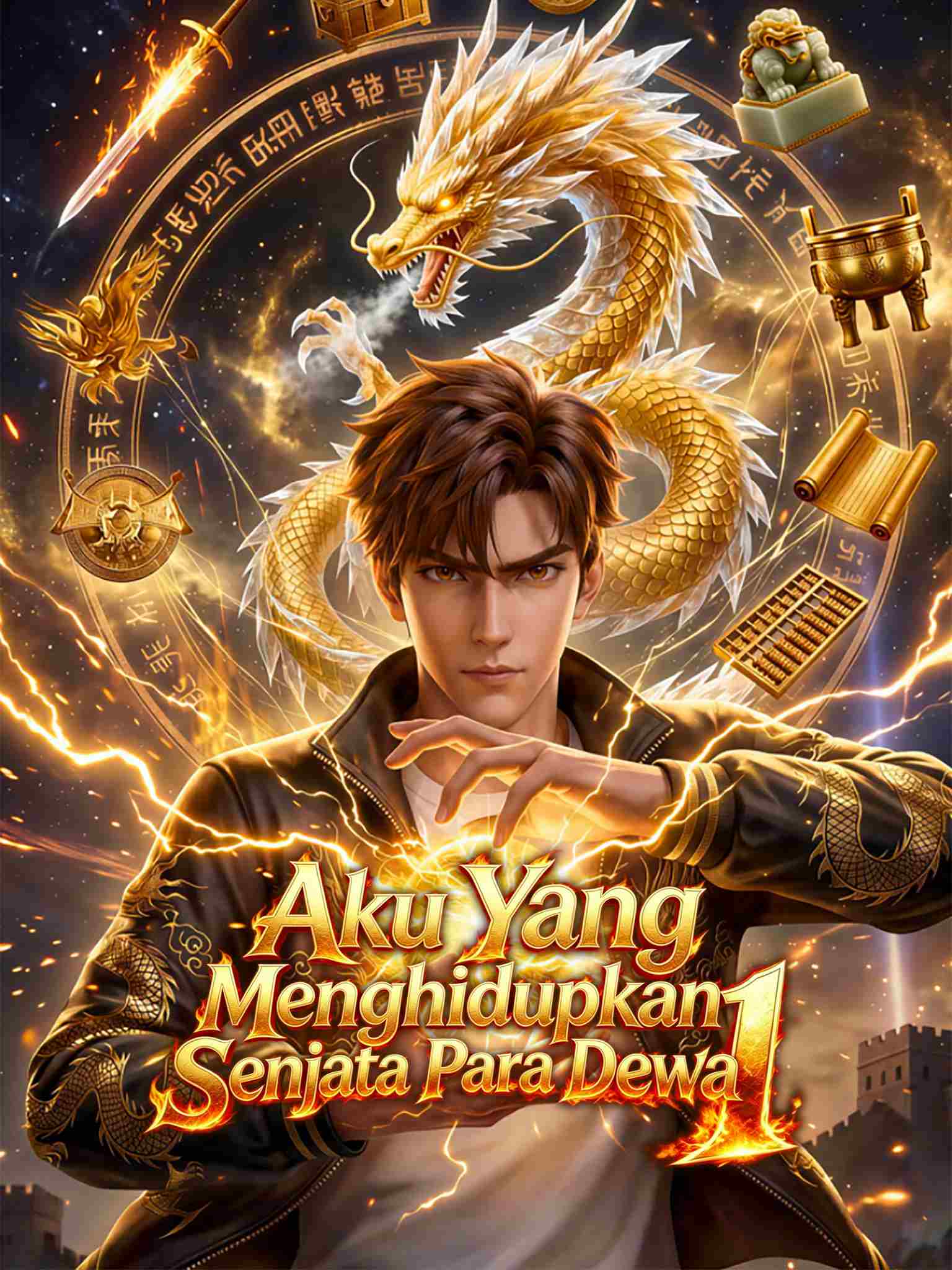 Poster Aku yang Menghidupkan Senjata Para Dewa