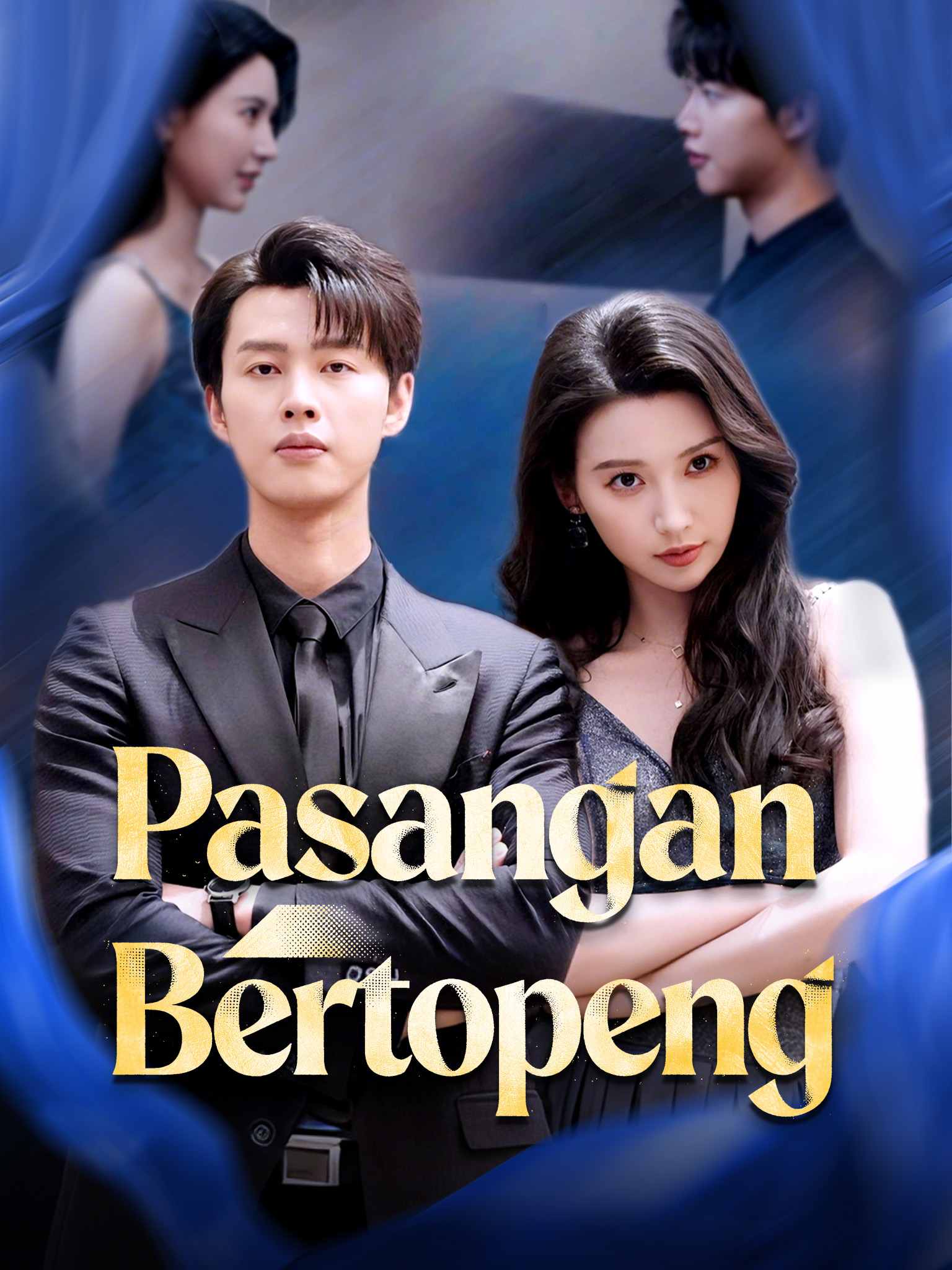 Poster Pasangan Bertopeng