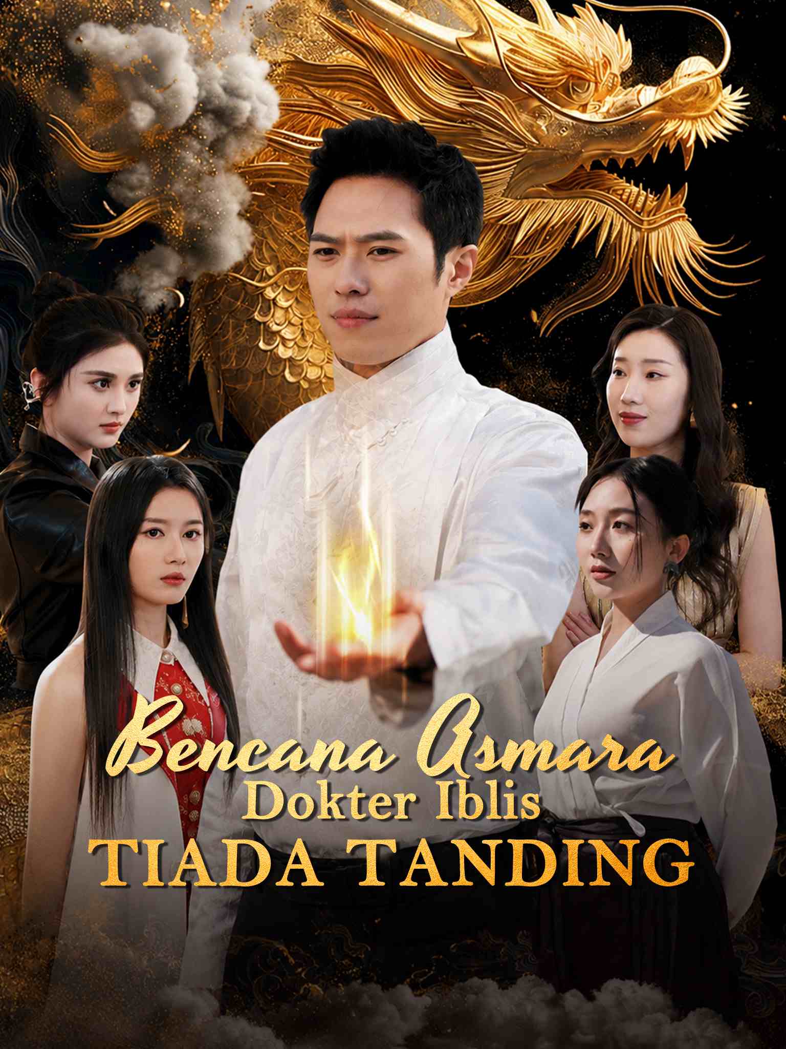 Poster Bencana Asmara Dokter Iblis Tiada Tanding