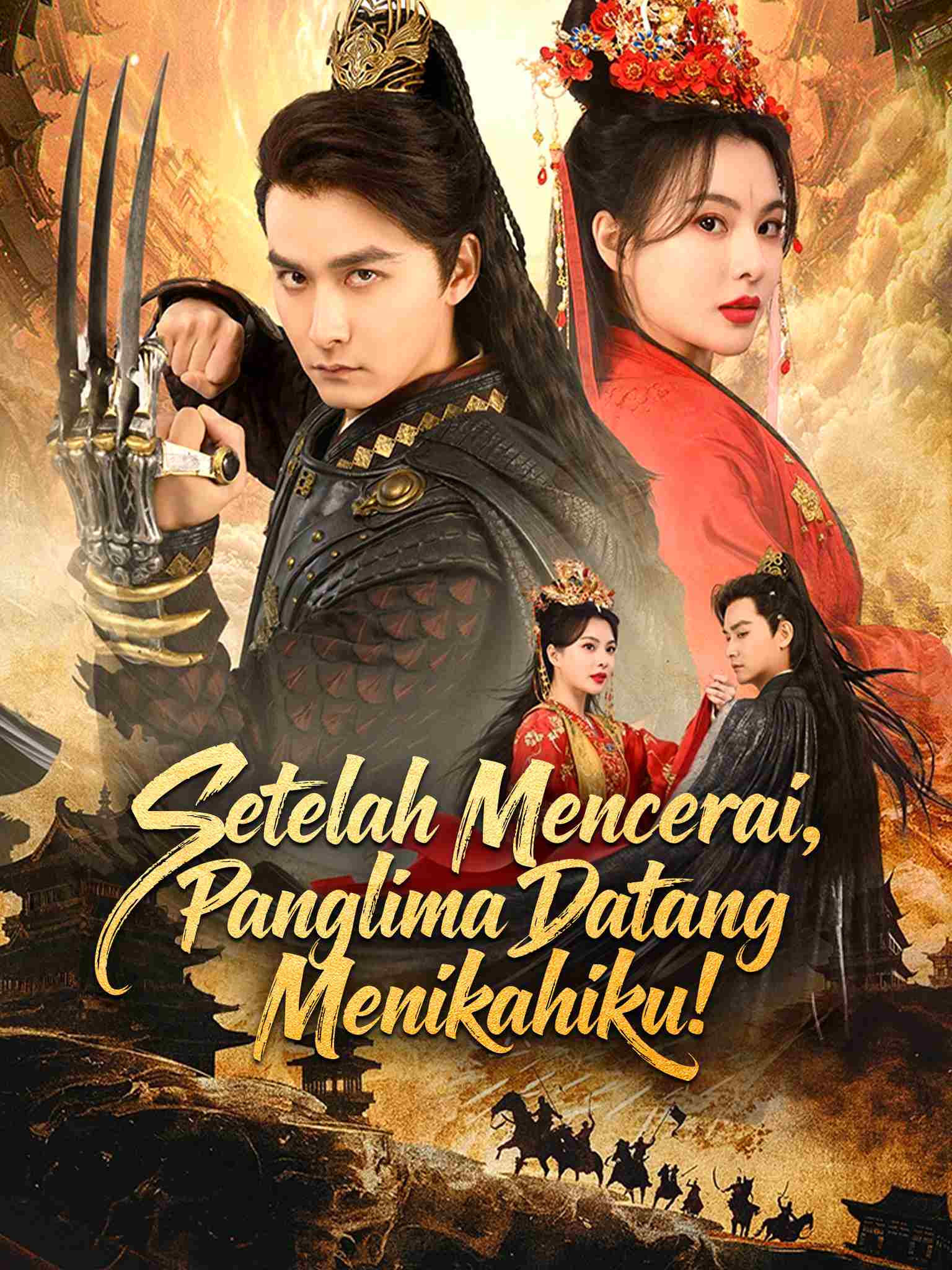 Poster Setelah Mencerai, Panglima Datang Menikahiku!