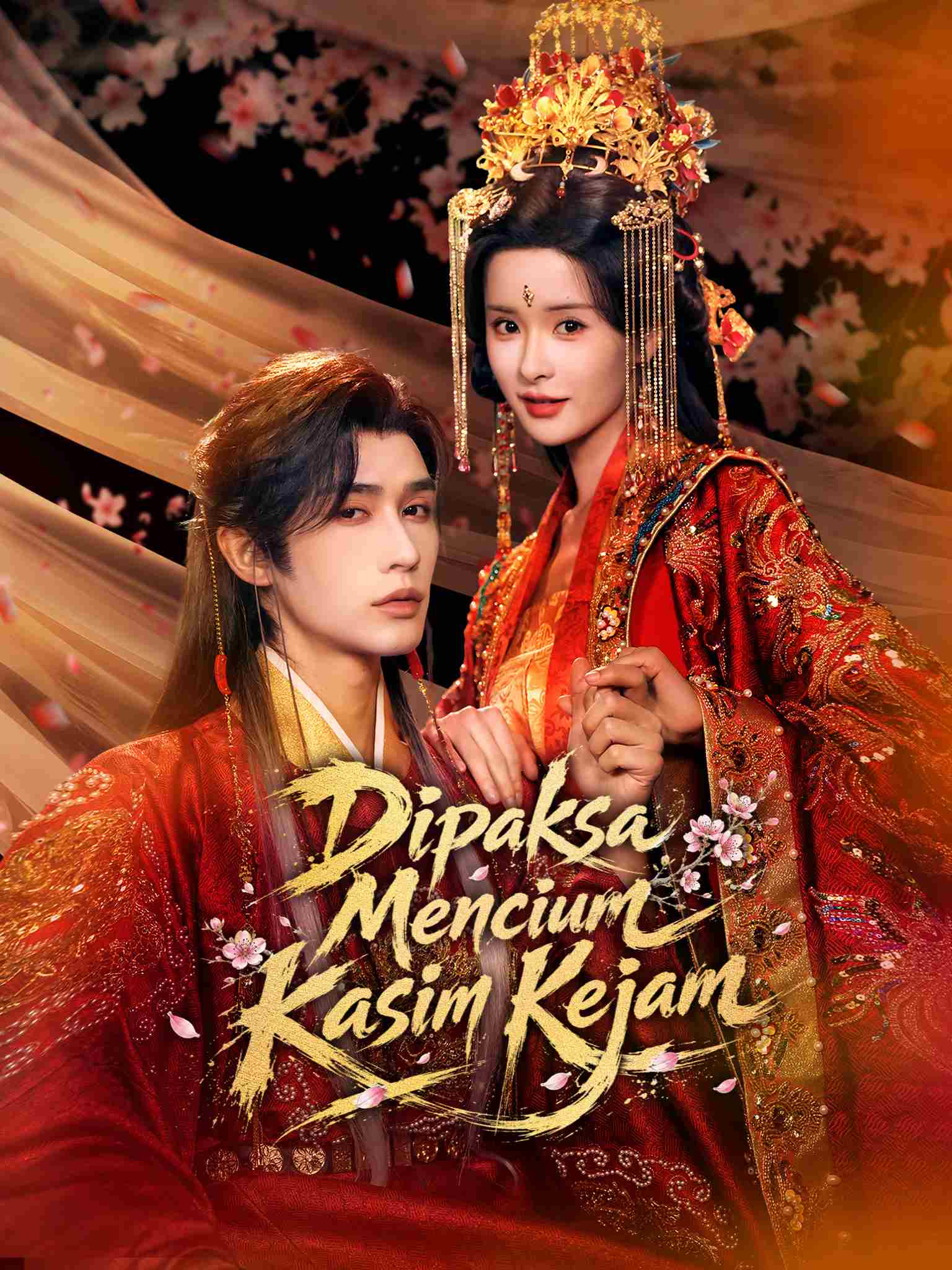 Poster Dipaksa Mencium Kasim Kejam