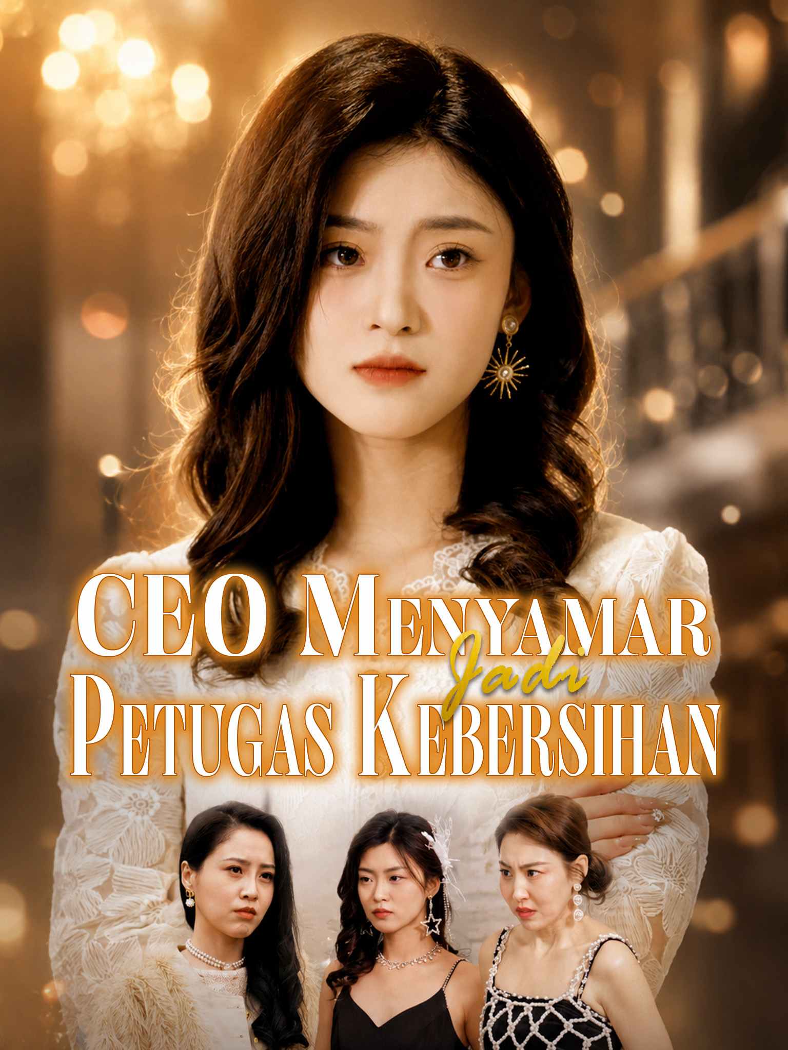 Poster CEO Menyamar Jadi Petugas Kebersihan