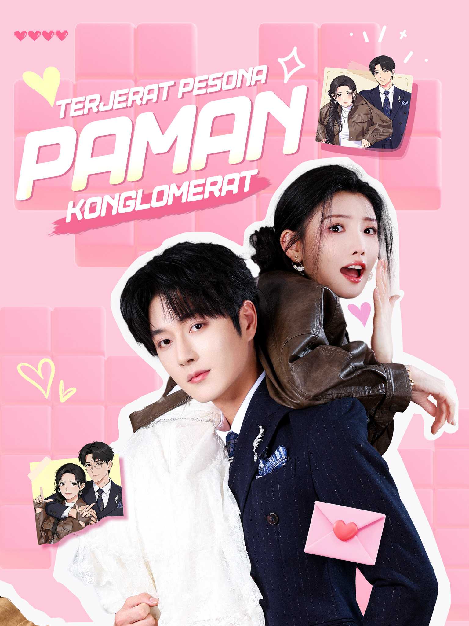 Poster Terjerat Pesona Paman Konglomerat