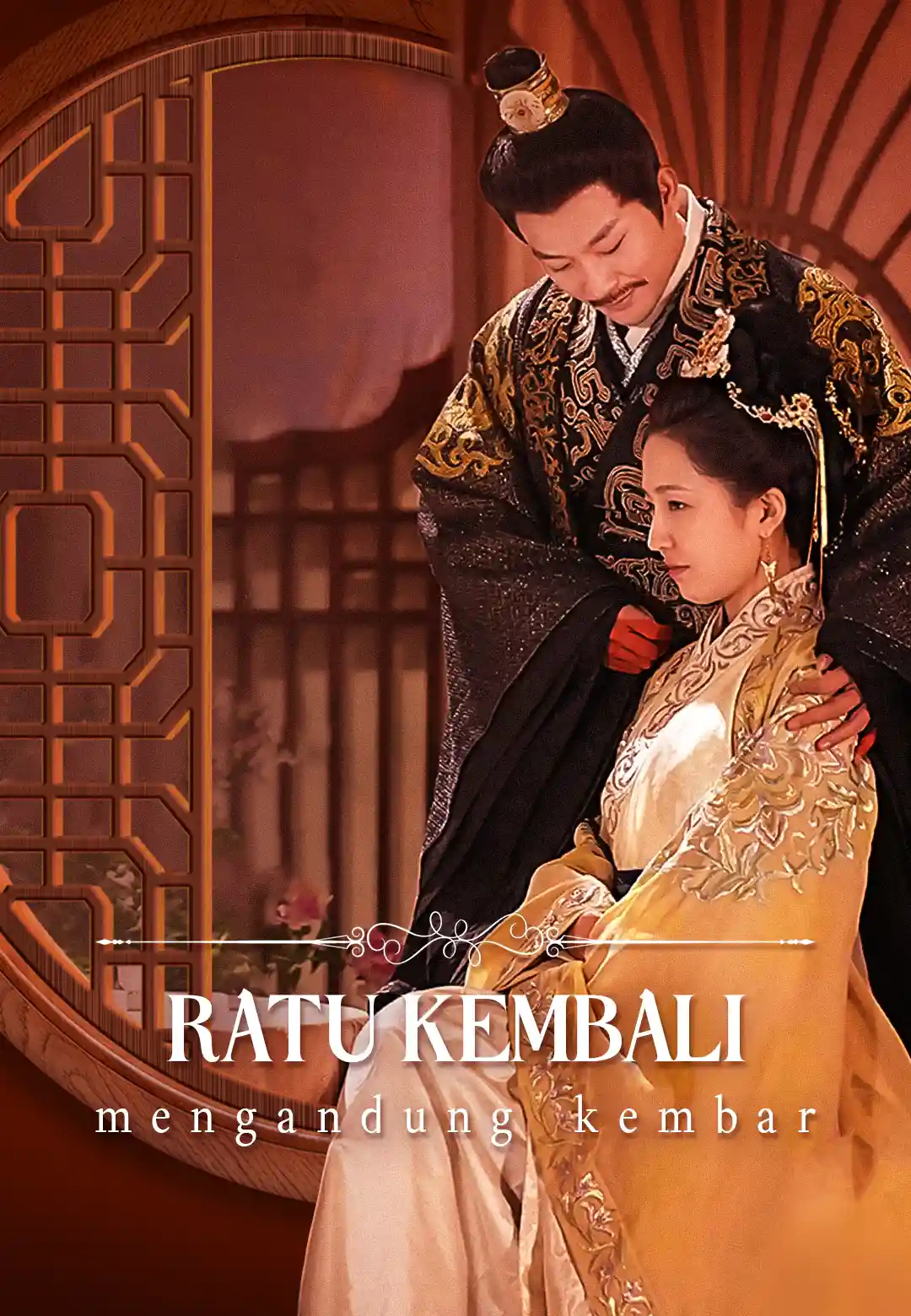Poster Ratu kembali mengandung kembar