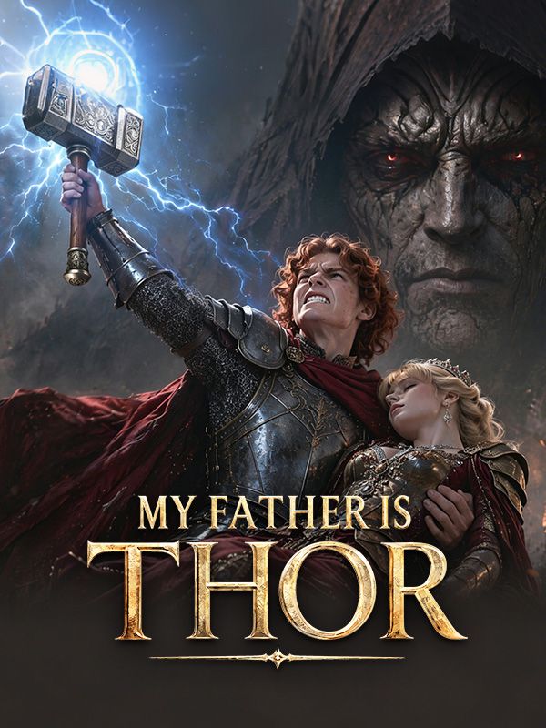 Poster My father is Thor