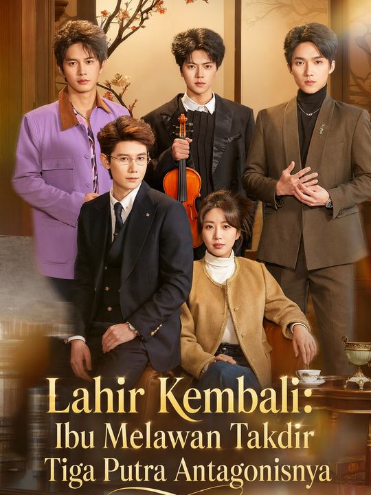 Poster Terlahir kembali dengan tiga putra
