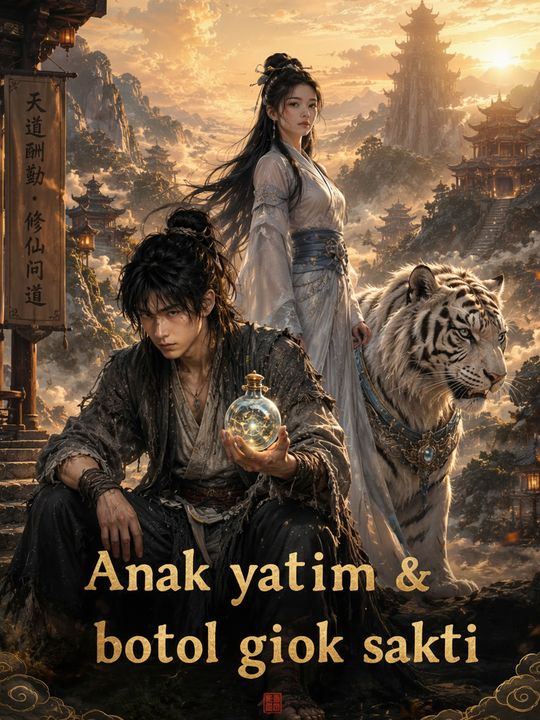 Poster Anak yatim & botol giok sakti