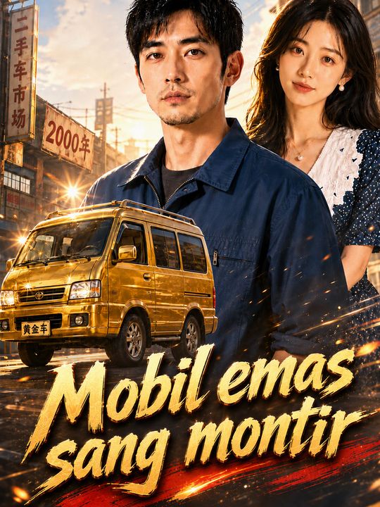 Poster Mobil emas sang montir