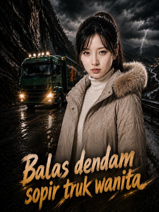 Poster Balas dendam sopir truk wanita
