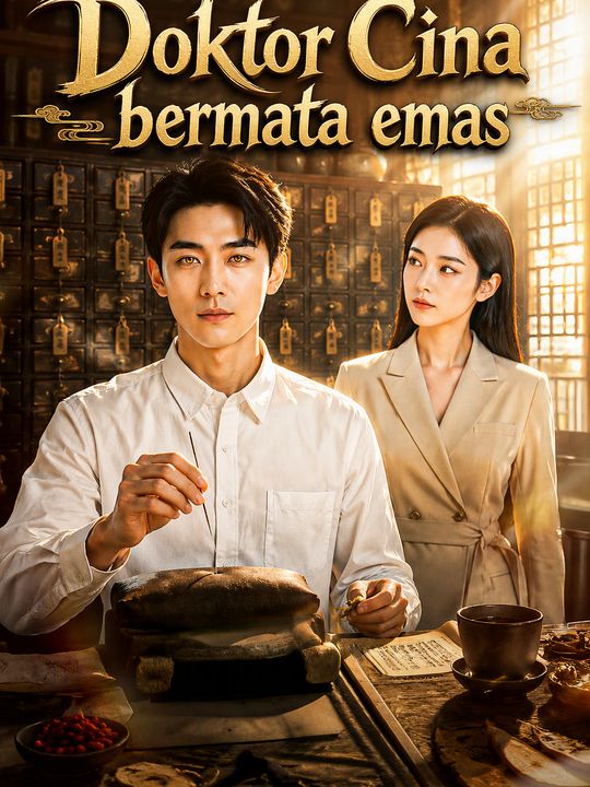 Poster Doktor Cina bermata emas