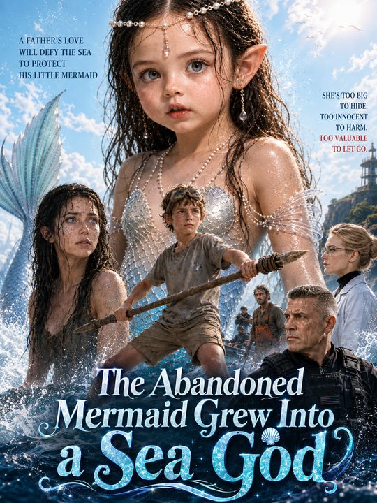 Poster The Abandoned Mermaid Grew Into a Sea God