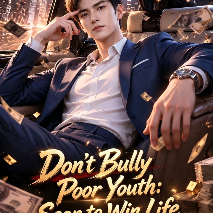 Poster Don’t Bully Poor Youth: Scan to Win Life