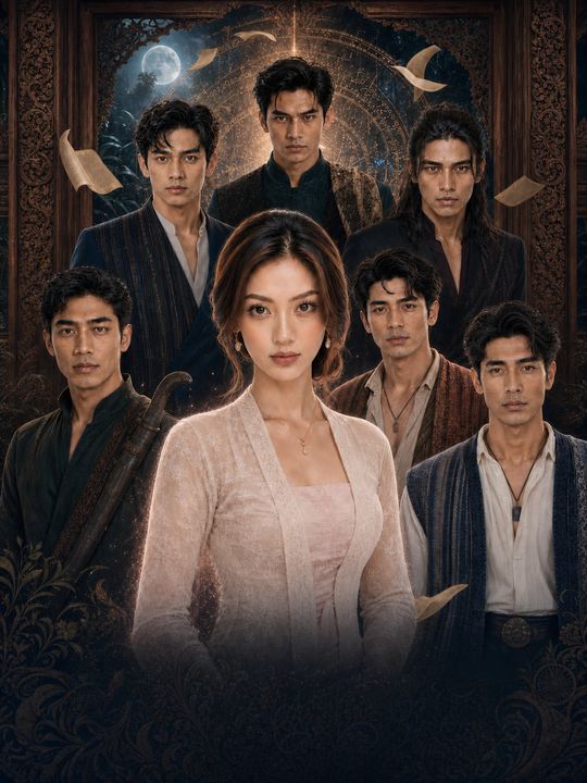 Poster Masuk Novel, Jadi Istri Enam Pria Siluman