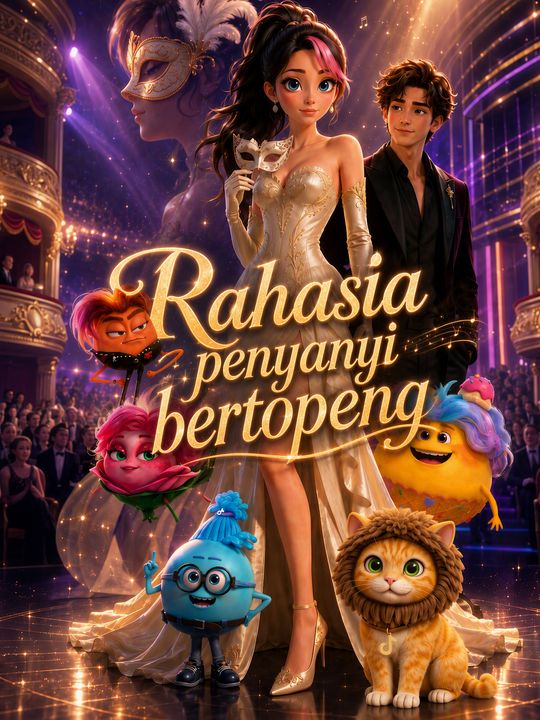 Poster Rahasia penyanyi bertopeng