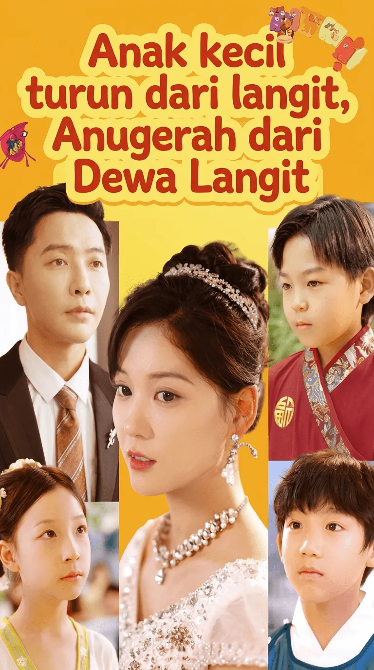 Poster Anak kecil turun dari langit, Anugerah dari Dewa Langit