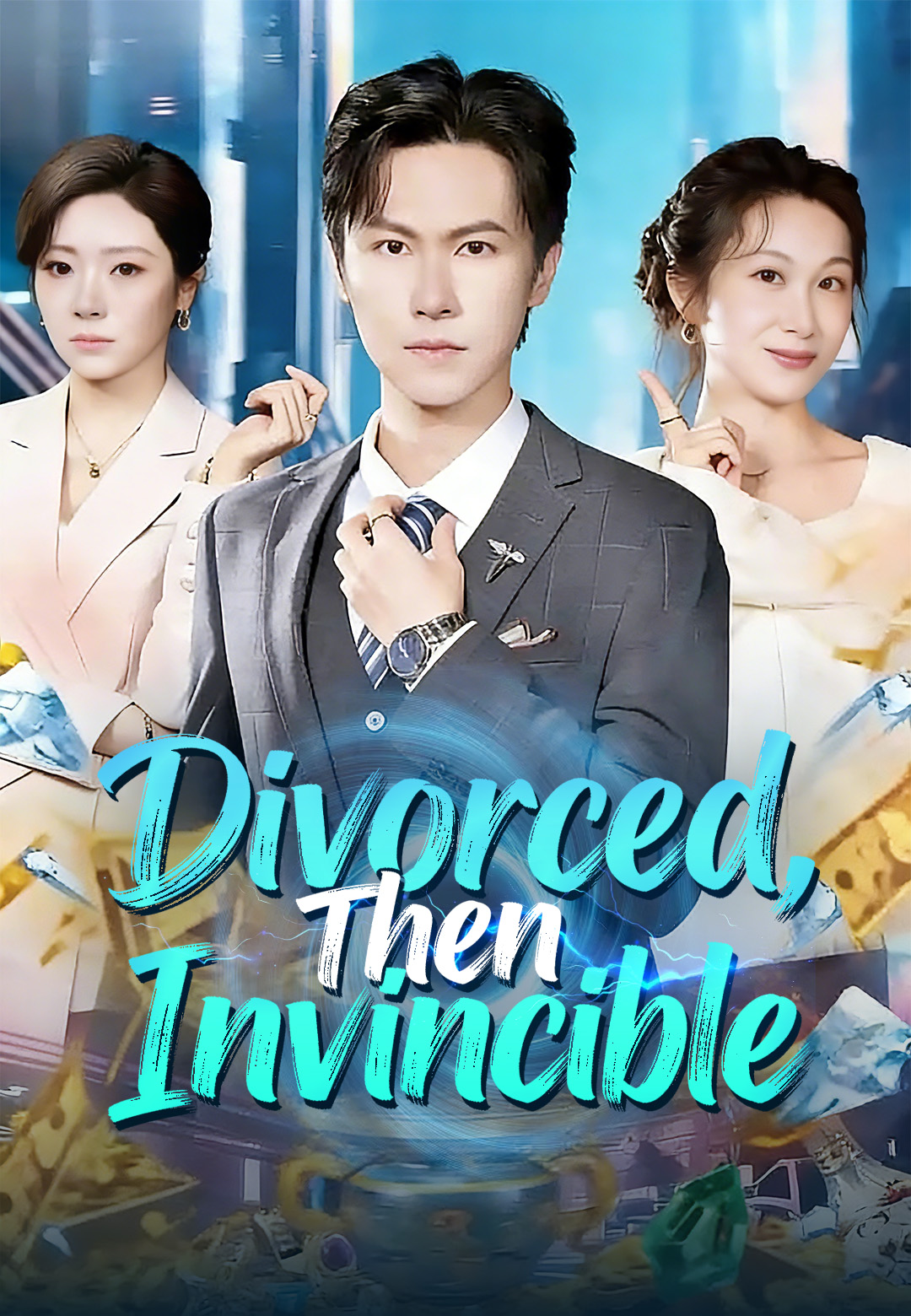 Poster Divorced, Then Invincible