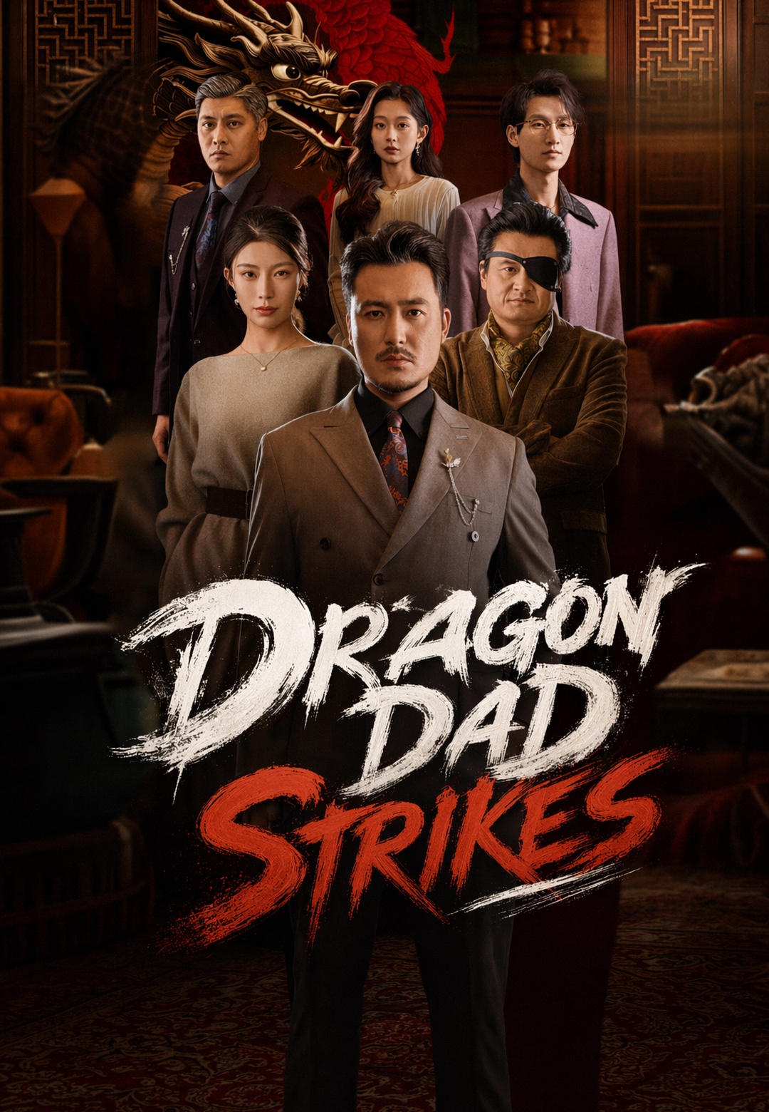Poster Dragon Dad Strikes