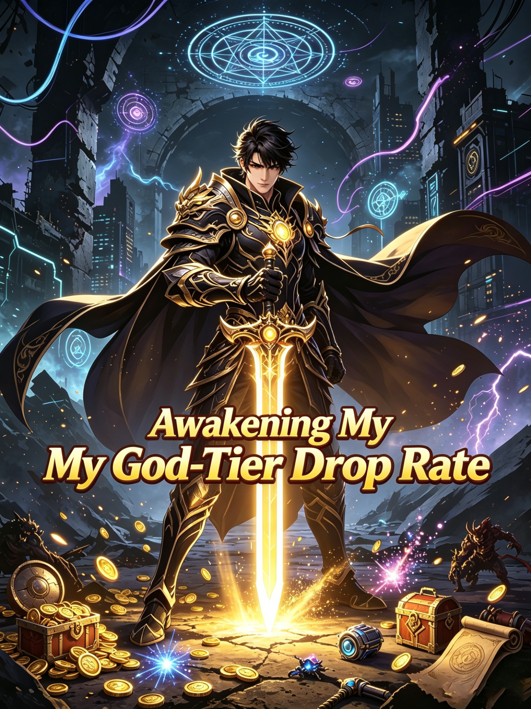 Poster Awakening My God-Tier Drop Rate
