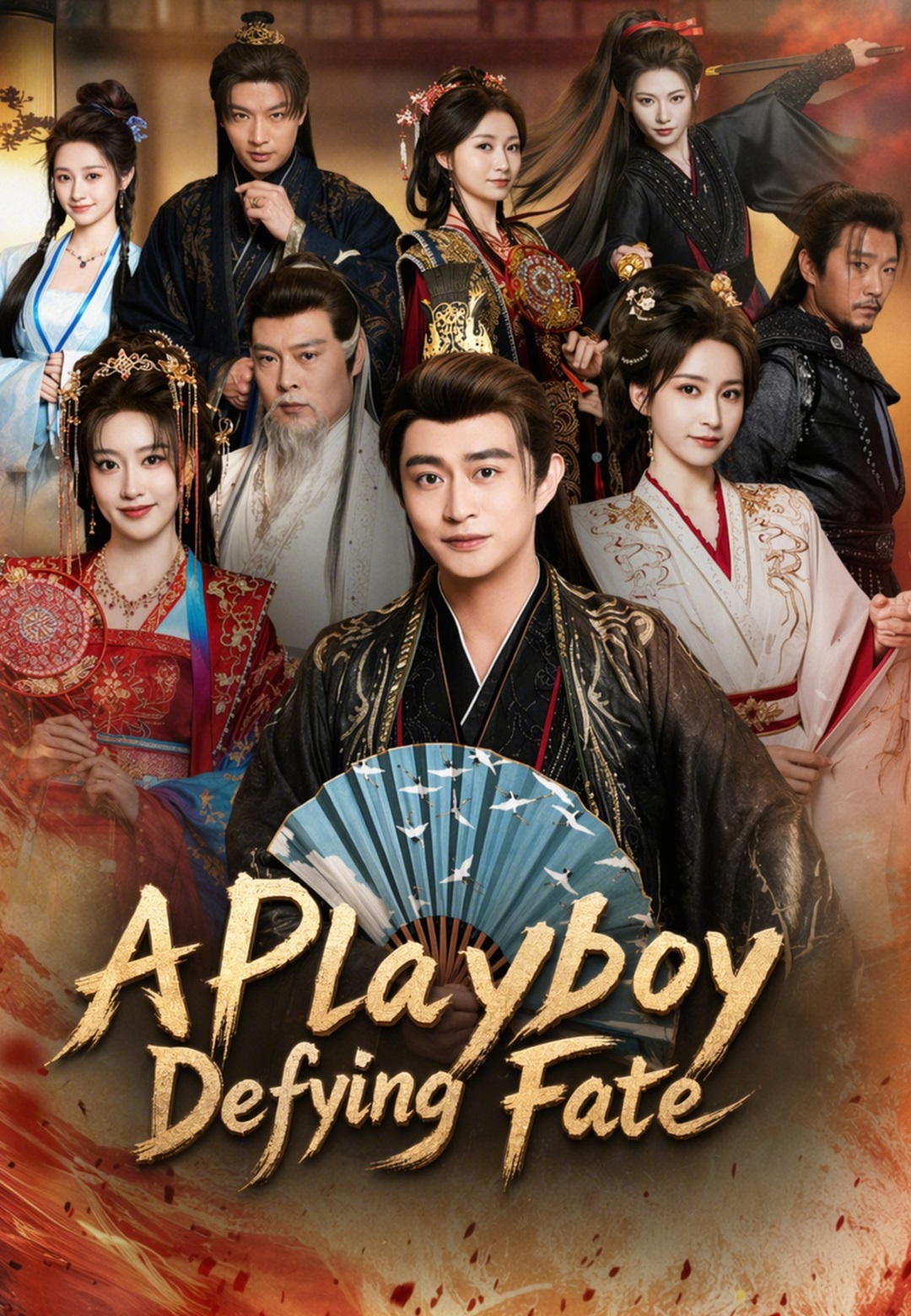 Poster A Playboy Defying Fate