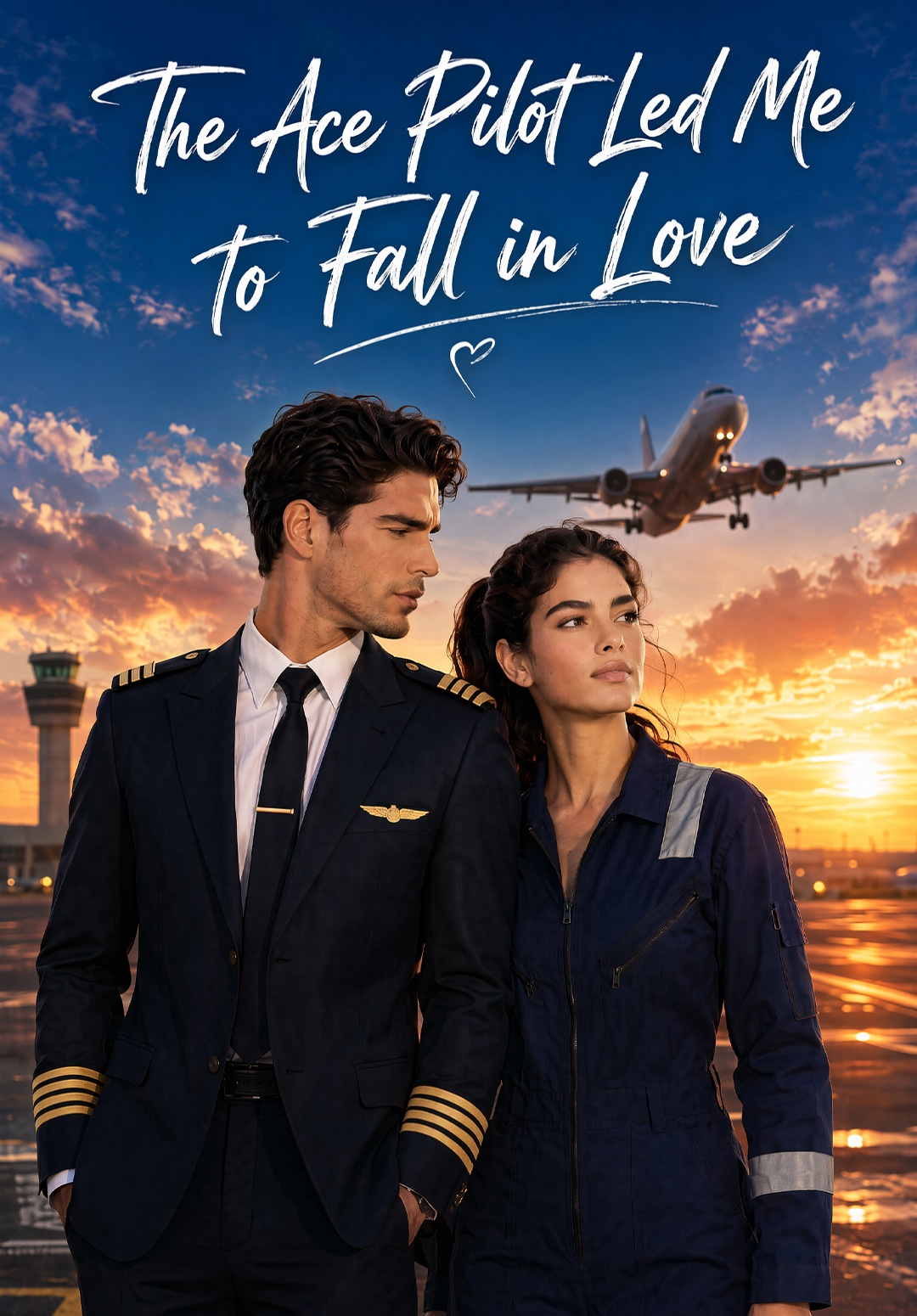 Poster The Ace Pilot Led Me to Fall in Love