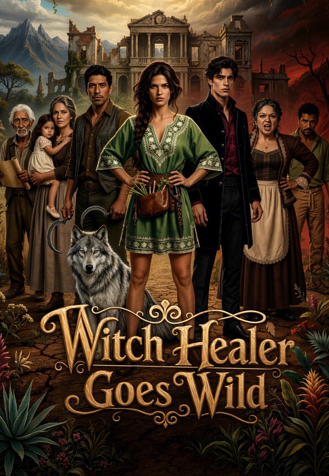 Poster Witch Healer Goes Wild