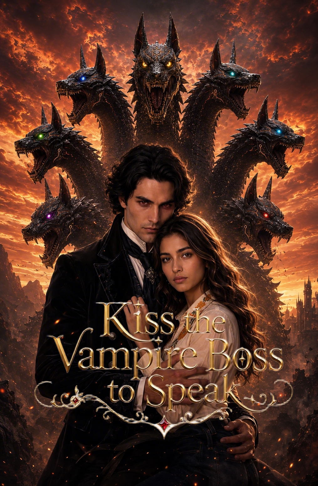 Poster Kiss the Vampire Boss to Speak