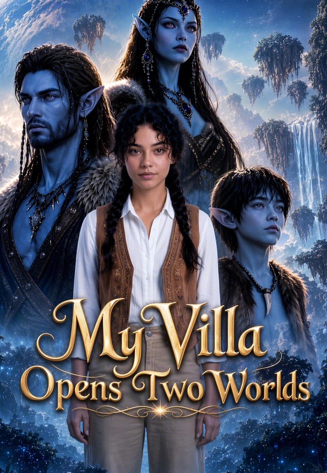Poster My Villa Opens Two Worlds