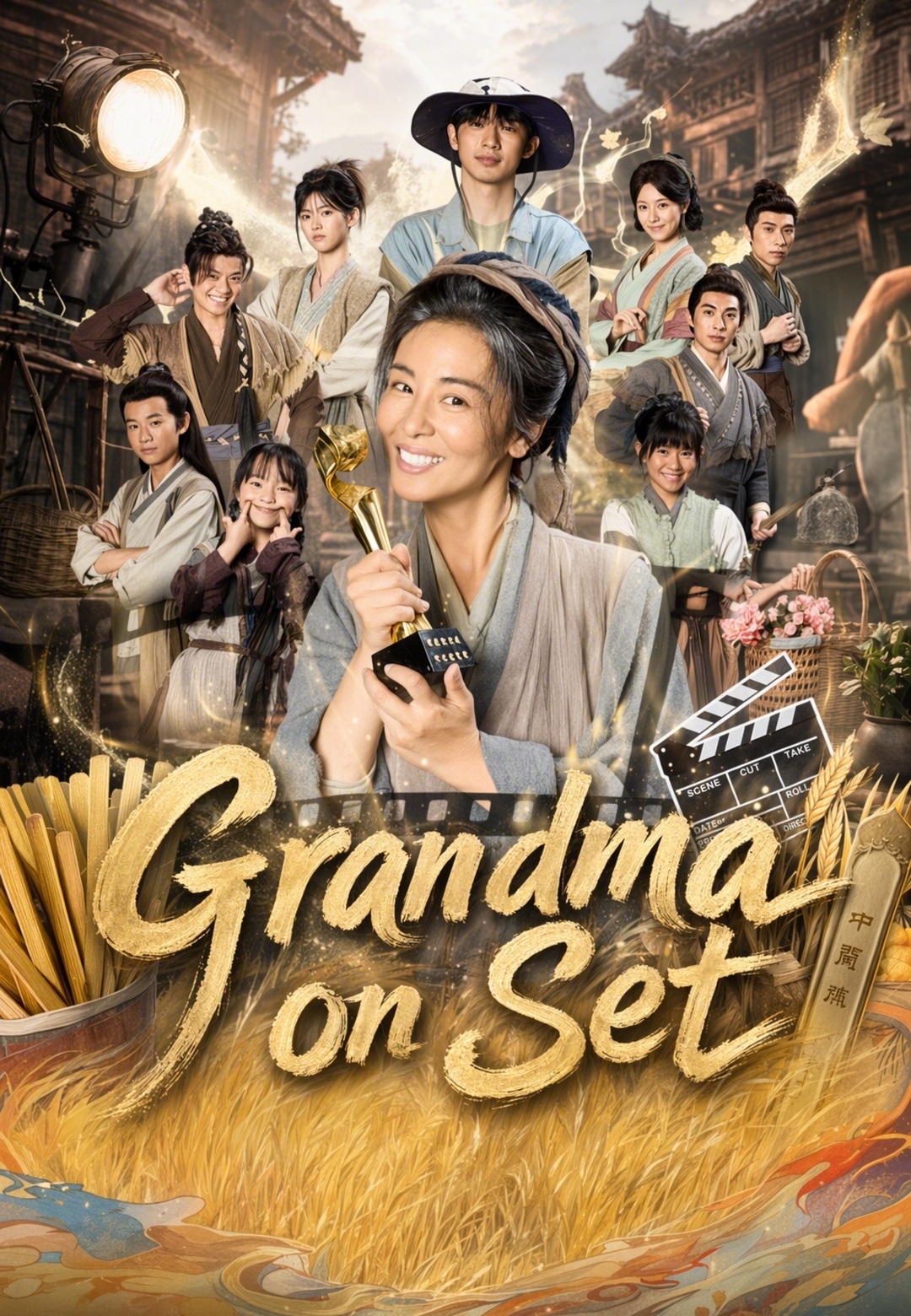Poster Grandma on Set
